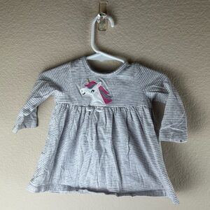 3/$10 Carter’s Unicorn Stripped Dress with Bloomers Sz 3mo
